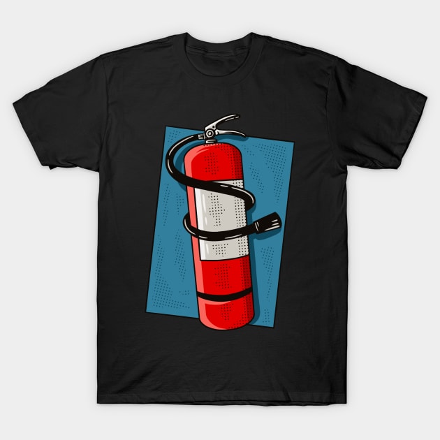 Turn off the fire T-Shirt by Shankara